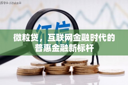 福海微粒贷，互联网金融时代的普惠金融新标杆
