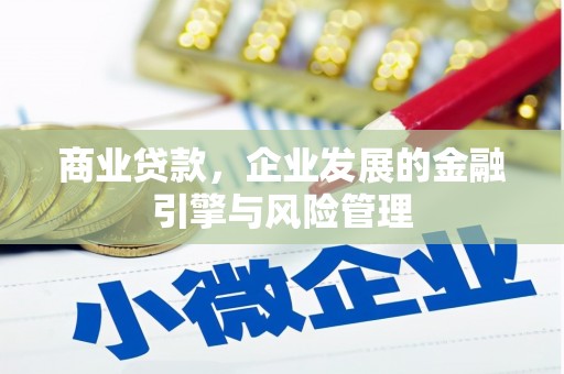 福海商业贷款，企业发展的金融引擎与风险管理