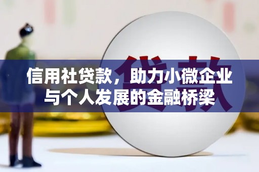 福海信用社贷款，助力小微企业与个人发展的金融桥梁