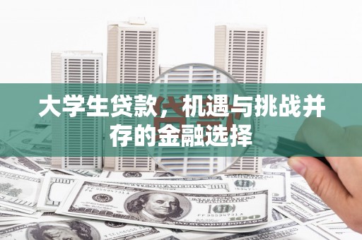 福海大学生贷款，机遇与挑战并存的金融选择