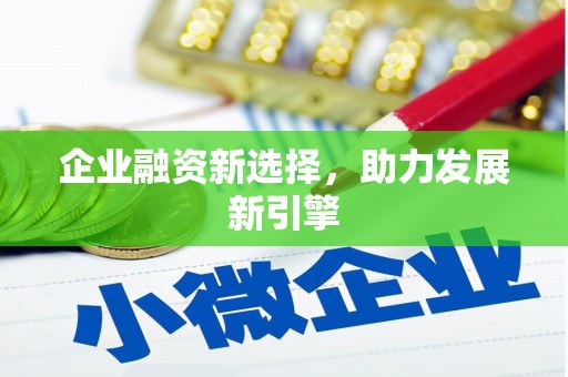 福海企业融资新选择，助力发展新引擎