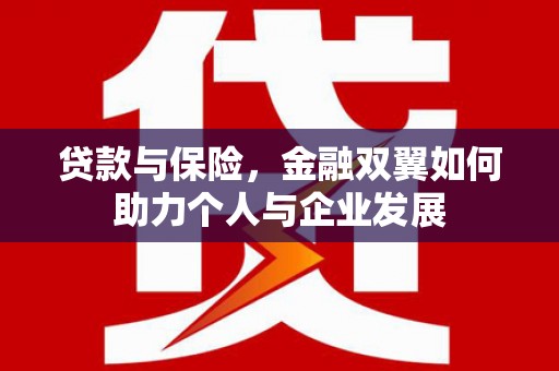福海贷款与保险，金融双翼如何助力个人与企业发展