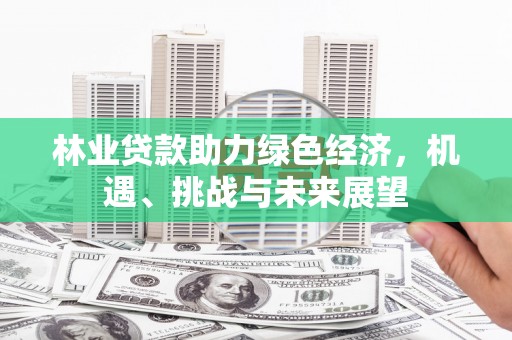福海林业贷款助力绿色经济，机遇、挑战与未来展望