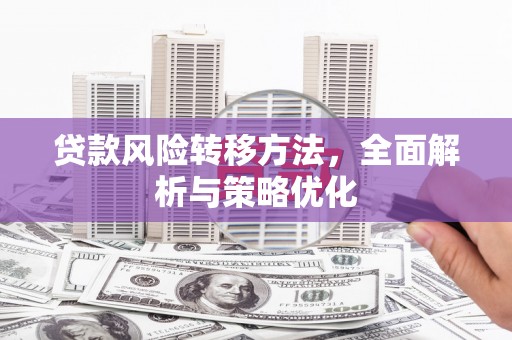 福海贷款风险转移方法，全面解析与策略优化