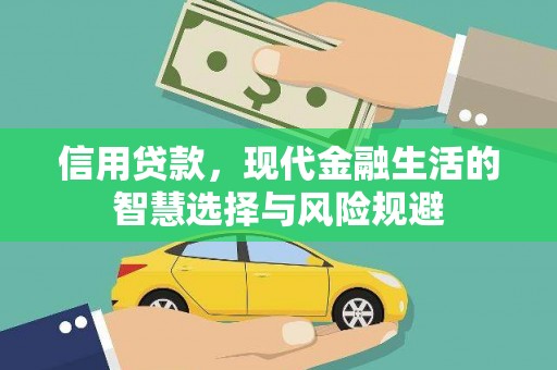 福海信用贷款，现代金融生活的智慧选择与风险规避