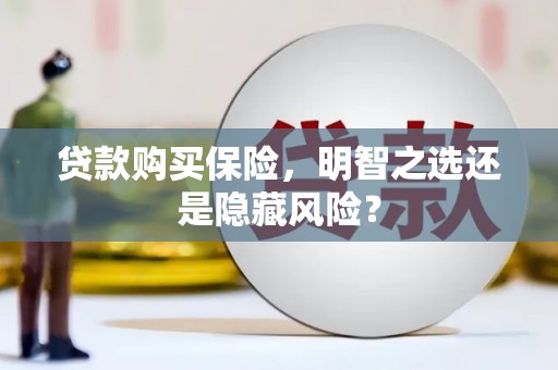 福海贷款购买保险，明智之选还是隐藏风险？