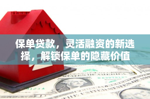 福海保单贷款，灵活融资的新选择，解锁保单的隐藏价值