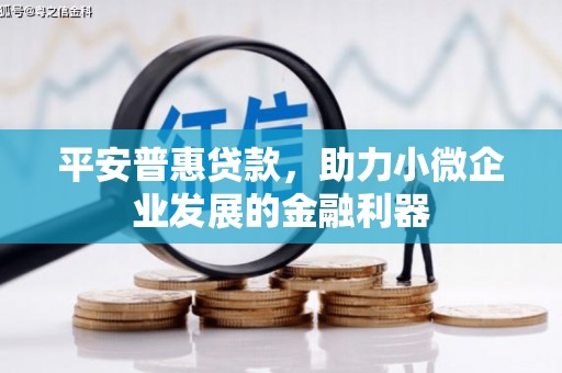 福海平安普惠贷款，助力小微企业发展的金融利器