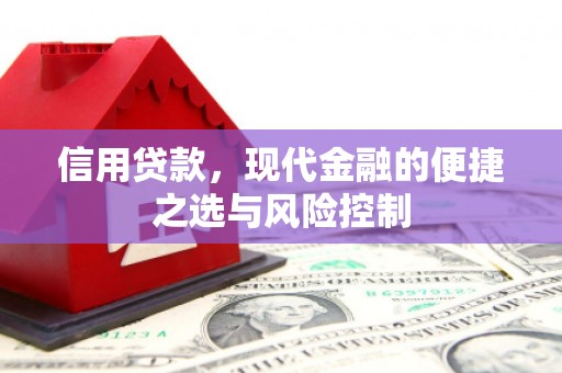 福海信用贷款，现代金融的便捷之选与风险控制