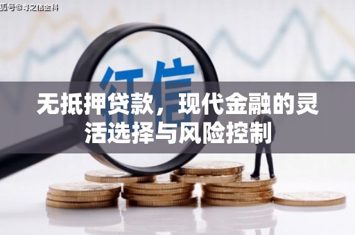 福海无抵押贷款，现代金融的灵活选择与风险控制