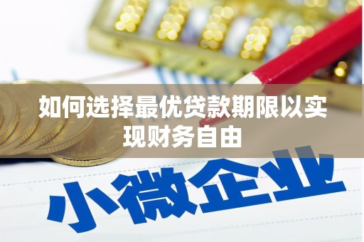 福海如何选择最优贷款期限以实现财务自由