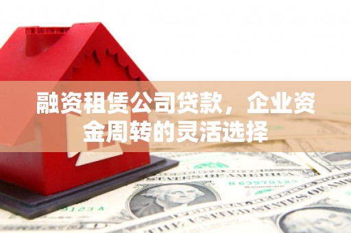 福海融资租赁公司贷款，企业资金周转的灵活选择