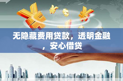 福海无隐藏费用贷款，透明金融，安心借贷
