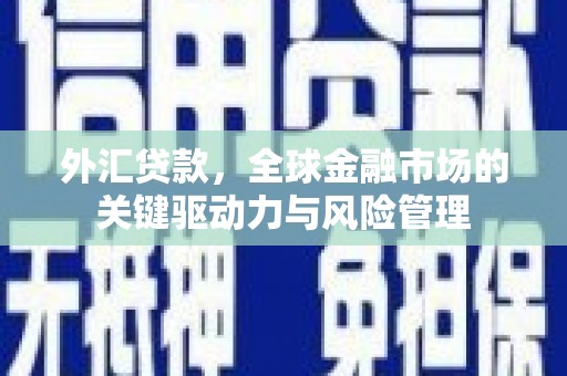福海外汇贷款，全球金融市场的关键驱动力与风险管理