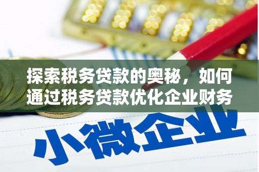 福海探索税务贷款的奥秘，如何通过税务贷款优化企业财务