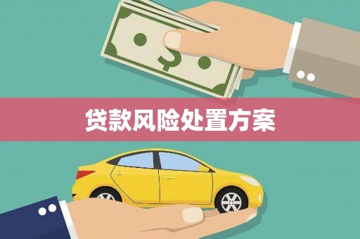 福海贷款风险处置方案