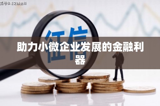 福海助力小微企业发展的金融利器
