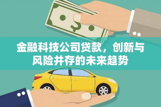 福海金融科技公司贷款，创新与风险并存的未来趋势