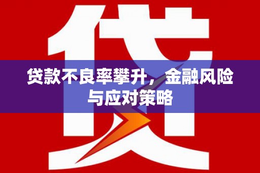 福海贷款不良率攀升，金融风险与应对策略