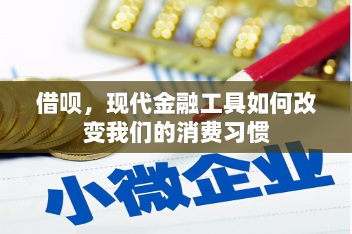 福海借呗，现代金融工具如何改变我们的消费习惯