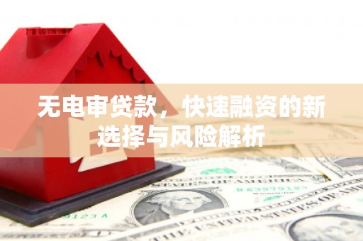 福海无电审贷款，快速融资的新选择与风险解析