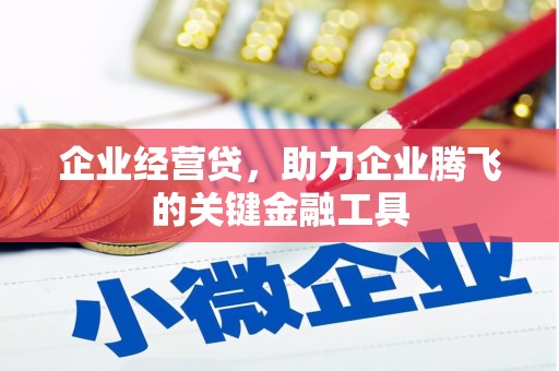 福海企业经营贷，助力企业腾飞的关键金融工具