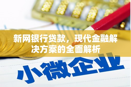 福海新网银行贷款，现代金融解决方案的全面解析