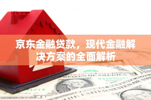 福海京东金融贷款，现代金融解决方案的全面解析