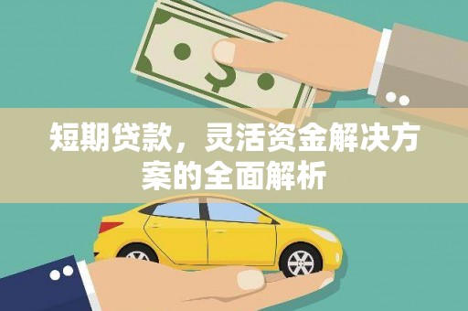 福海短期贷款，灵活资金解决方案的全面解析