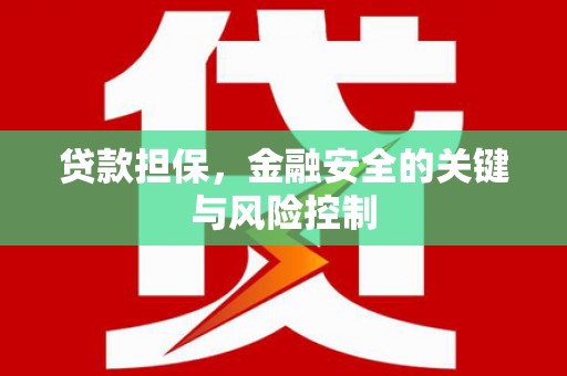 福海贷款担保，金融安全的关键与风险控制