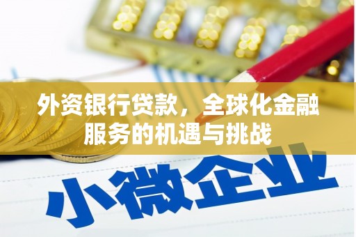 福海外资银行贷款，全球化金融服务的机遇与挑战