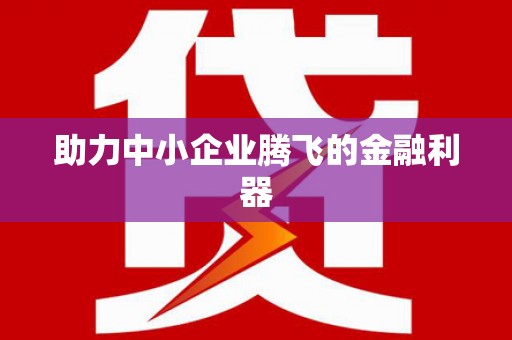 福海助力中小企业腾飞的金融利器