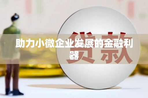 福海助力小微企业发展的金融利器
