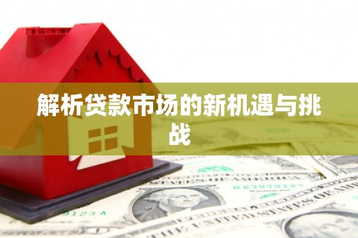 福海解析贷款市场的新机遇与挑战